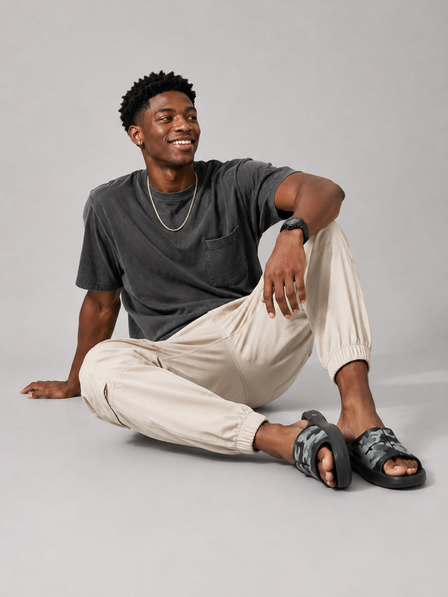 Men's Camo Recovery Slides